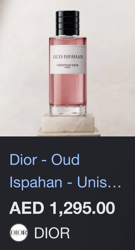 Dior Oud Ispahan