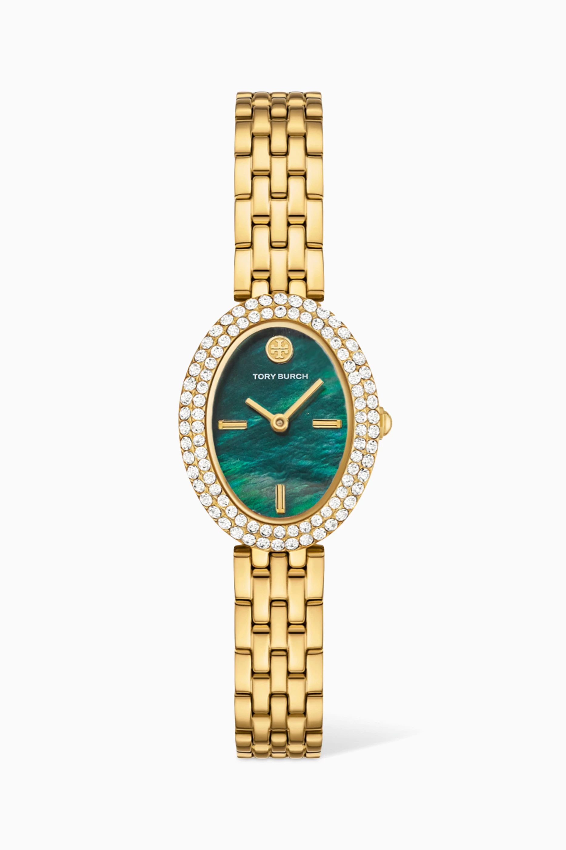 Tory Burch Oval Quartz Watch, 22x28 mm