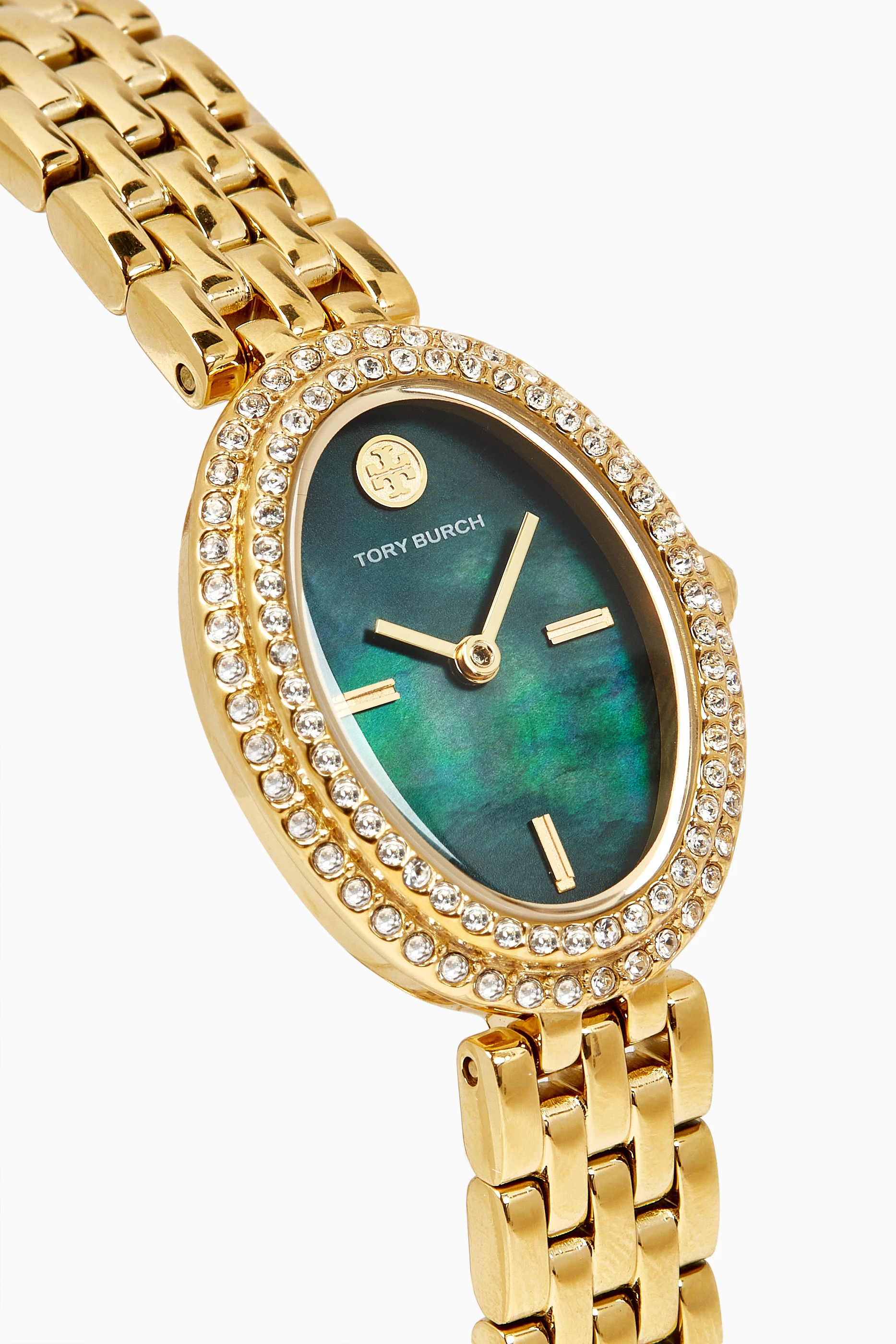 Tory Burch Oval Quartz Watch, 22x28 mm