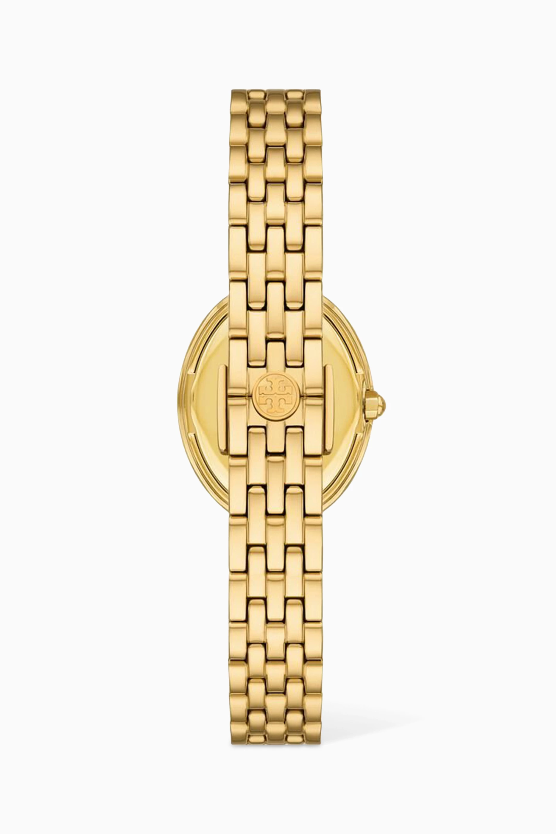 Tory Burch Oval Quartz Watch, 22x28 mm